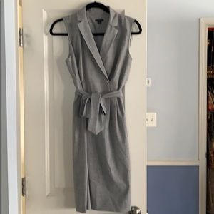 Business casual grey dress